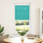 vidaXL Plisovaná roleta petrolejovo zelená 65x150 cm šírka látky 64,4 cm polyester – Obrázok 2