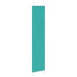 vidaXL Plisovaná roleta petrolejovo zelená 40x200 cm šírka látky 39,4 cm polyester – Obrázok 3