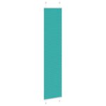 vidaXL Plisovaná roleta petrolejovo zelená 45x200 cm šírka látky 44,4 cm polyester – Obrázok 3