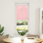 vidaXL Plisovaná roleta ružová 40x100 cm šírka látky 39,4 cm polyester – Obrázok 2