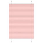 vidaXL Plisovaná roleta ružová 95x100 cm šírka látky 94,4 cm polyester