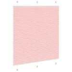 vidaXL Plisovaná roleta ružová 120x100 cm šírka látky 119,4 cm polyester – Obrázok 4