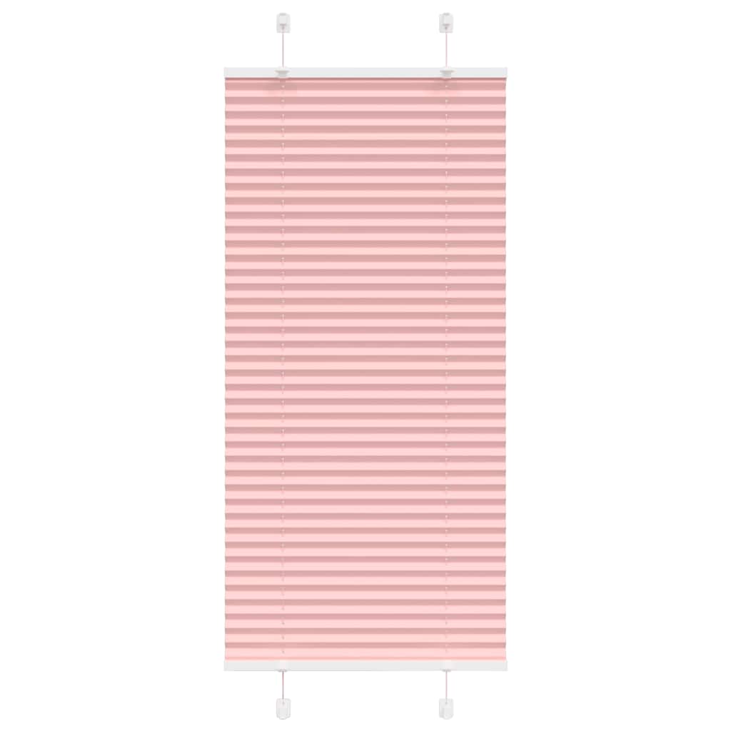 4015440_1.jpg vidaXL Skladaná roleta ružová 55x150 cm šírka látky 54,4 cm polyester – Obrázok 1