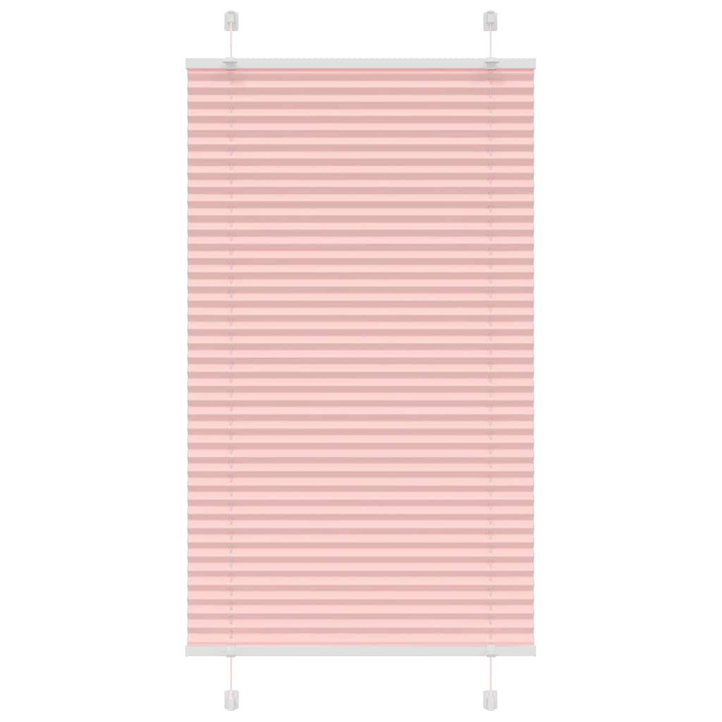 4015445_1.jpg vidaXL Plisovaná roleta ružová 80x150 cm šírka látky 79,4 cm polyester – Obrázok 1