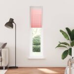 vidaXL Plisovaná roleta ružová 45x200 cm šírka látky 44,4 cm polyester – Obrázok 2