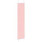 vidaXL Plisovaná roleta ružová 45x200 cm šírka látky 44,4 cm polyester – Obrázok 4