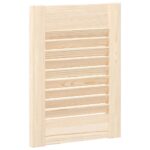 vidaXL Dvierka na skrinku s lamelovým dizajnom 39,5x29,5 cm masívne borovicové drevo – Obrázok 6