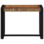 vidaXL Lavica viacfarebná 60x35x45 cm masívne recyklované drevo – Obrázok 4