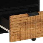 vidaXL TV skrinka 70x33x46 cm masívne drevo akácia – Obrázok 8