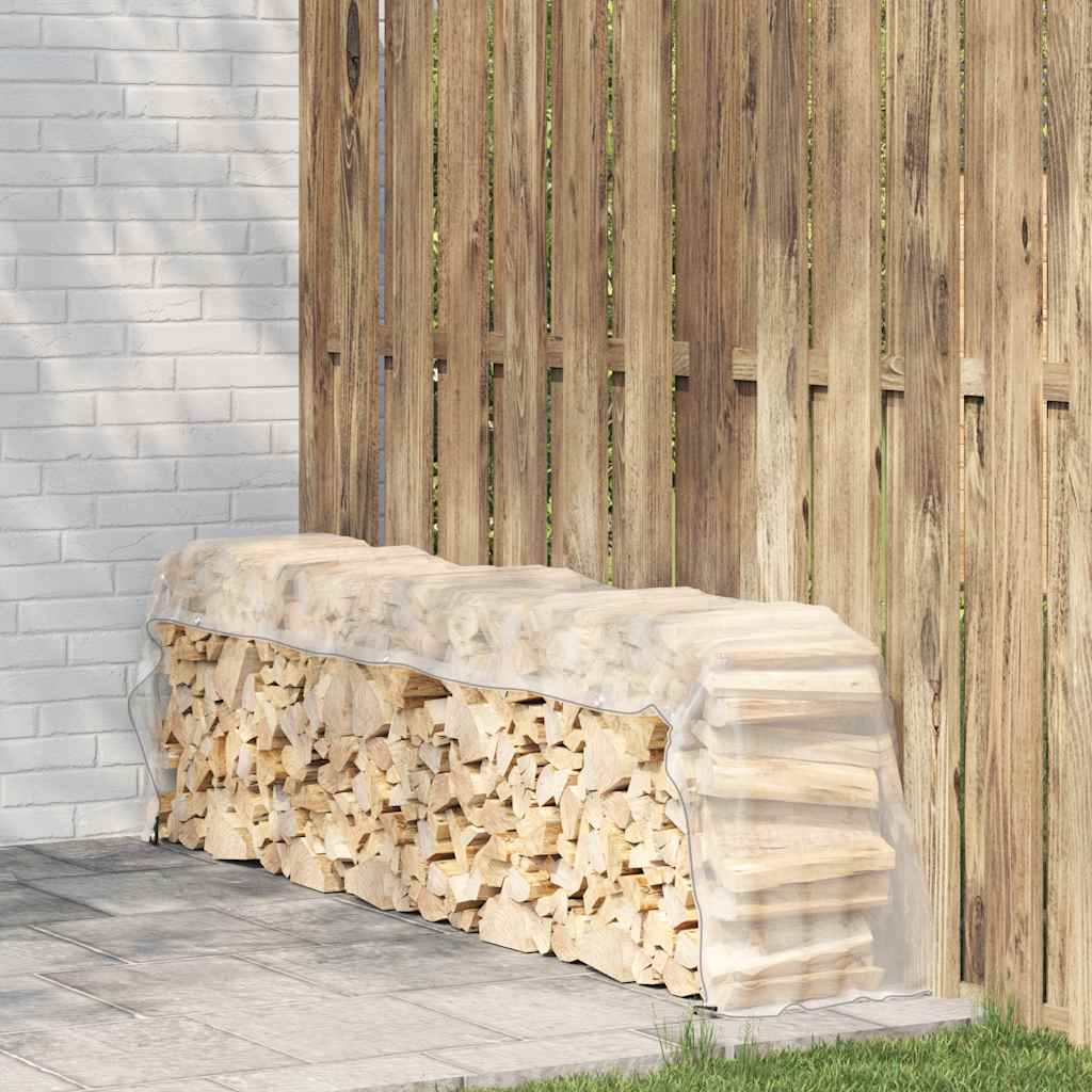 4018497_1.jpg vidaXL Priehľadná plachta s očkami 1x4 m polyetylénová – Obrázok 1
