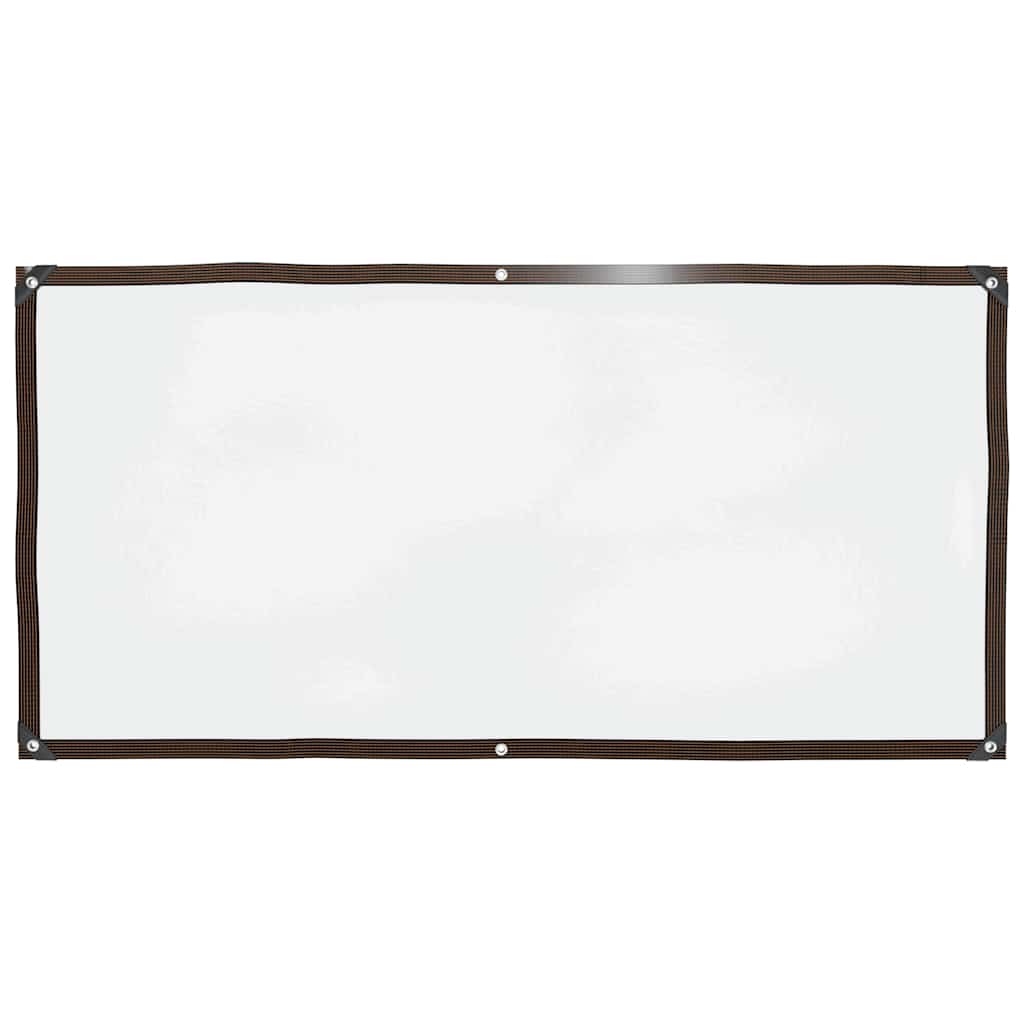 4018539_1.jpg vidaXL Priehľadná plachta s očkami 1x2 m polyetylénová – Obrázok 1