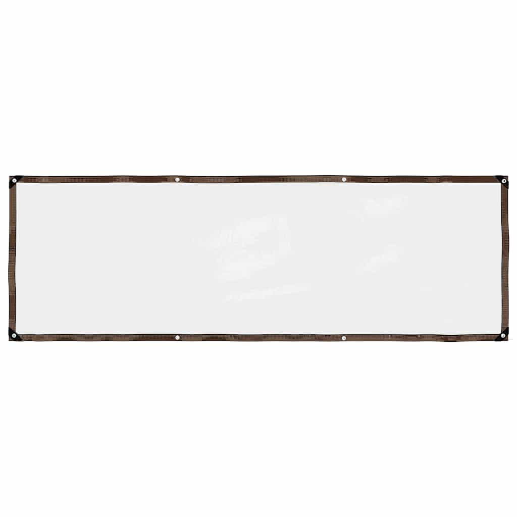 4018540_1.jpg vidaXL Priehľadná plachta s očkami 1x3 m polyetylénová – Obrázok 1