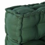 vidaXL Modulárna pohovka, zelená, 70x70x54, látka – Obrázok 11