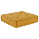vidaXL Modulárna pohovka, žltá 70x70x54, látková – Obrázok 6