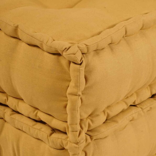 vidaXL Modulárna pohovka, žltá 70x70x36, látková – Obrázok 8