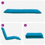 vidaXL Skladacie ležadlo svetlomodré 175x54x8,5 cm oxfordská látka – Obrázok 7