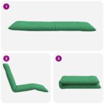 vidaXL Skladacie ležadlo zelené 175x54x8,5 cm oxfordská látka – Obrázok 7