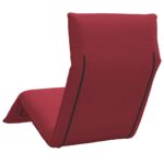 vidaXL Skladacie ležadlo, vínovočervené, 175x54x8,5 cm, oxfordská látka – Obrázok 6