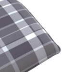 vidaXL Skladacie ležadlo sivé, kockovaný vzor 175x54x8,5 cm, oxfordská látka – Obrázok 9