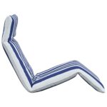 vidaXL Skladacie ležadlo modro-biele 175x54x8,5 cm oxfordská látka – Obrázok 5