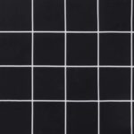 vidaXL Skladacie ležadlo s čiernym kockovaným vzorom 175x54x8,5 cm, oxfordská látka – Obrázok 10