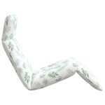 vidaXL Skladacie ležadlo s listovým vzorom 175x54x8,5 cm, oxfordská látka – Obrázok 5