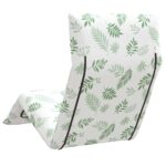 vidaXL Skladacie ležadlo s listovým vzorom 175x54x8,5 cm, oxfordská látka – Obrázok 6