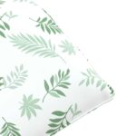 vidaXL Skladacie ležadlo s listovým vzorom 175x54x8,5 cm, oxfordská látka – Obrázok 9