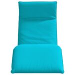 vidaXL Skladacie ležadlo tyrkysové 175x54x8,5 cm oxfordská látka – Obrázok 4