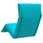 vidaXL Skladacie ležadlo tyrkysové 175x54x8,5 cm oxfordská látka – Obrázok 6