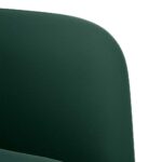 vidaXL Rozkladacia pohovka s podrúčkami, tmavozelená, 54 cm, zamatová – Obrázok 6