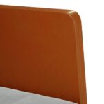 vidaXL Rozkladacia pohovka s podrúčkami, svetlosivá, 55 cm, zamatová – Obrázok 6