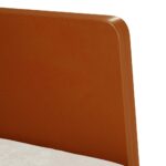vidaXL Rozkladacia pohovka s podrúčkami, krémová, 55 cm, zamatová – Obrázok 6