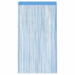 vidaXL Šnúrkové závesy 2 ks svetlomodré 100x250 cm – Obrázok 4