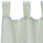 vidaXL Voálové závesy so slučkami, 2 ks, svetlosivé, 140x175 cm – Obrázok 5