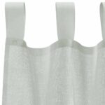 vidaXL Voálové závesy so slučkami, 2 ks, svetlosivé, 140x225 cm – Obrázok 5