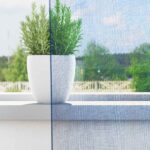 vidaXL Voálové závesy so slučkami 2 ks, kráľovská modrá 140x140 cm – Obrázok 3