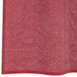 vidaXL Voálové závesy so slučkami, 2 ks, vínovo červené, 140x260 cm – Obrázok 6