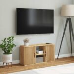 vidaXL TV skrinka „ODDA“ 79x24x40 cm masívne borovicové drevo – Obrázok 3