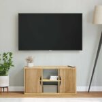 vidaXL TV skrinka „ODDA“ 79x24x40 cm masívne borovicové drevo – Obrázok 4