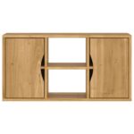 vidaXL TV skrinka „ODDA“ 79x24x40 cm masívne borovicové drevo – Obrázok 6