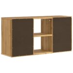 vidaXL TV skrinka „ODDA“ 79x24x40 cm masívne borovicové drevo – Obrázok 8