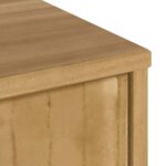 vidaXL TV skrinka „ODDA“ 79x24x40 cm masívne borovicové drevo – Obrázok 9