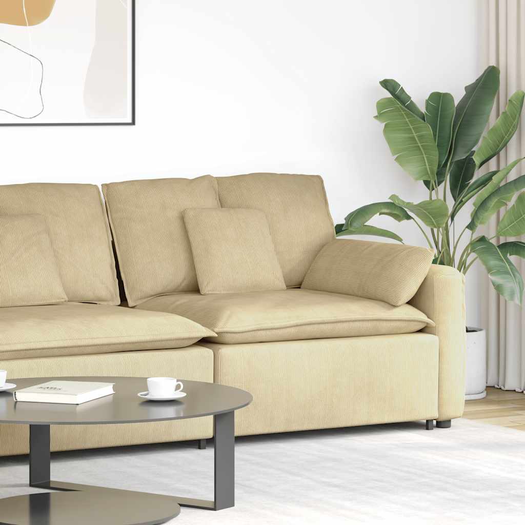 4104411_1.jpg vidaXL Modulárna opierka na ruky s vankúšmi, sivozelená, 100 cm – Obrázok 1
