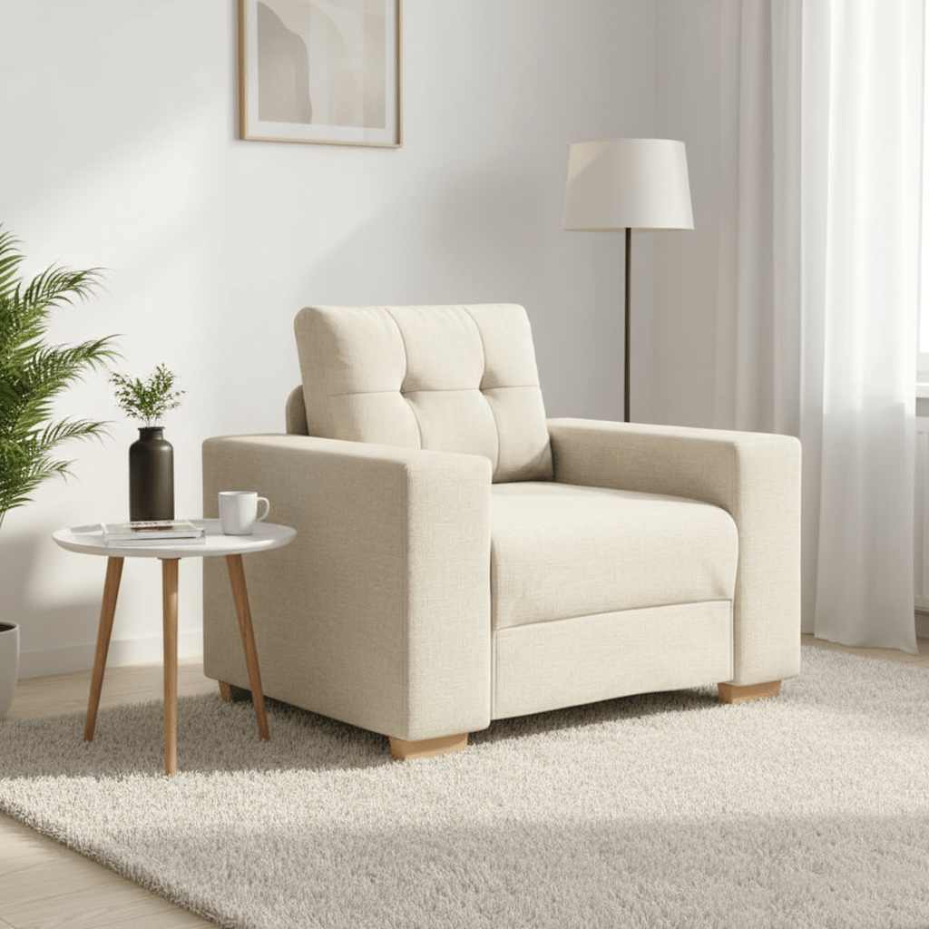 4105067_1.jpg vidaXL Rozkladacia pohovka/kreslo, ľanové plátno 100x78x80 cm – Obrázok 1