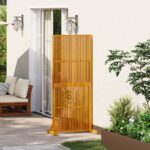vidaXL Zástenná zástena na súkromie do interiéru/exteriéru 180,5 cm masívne akáciové drevo