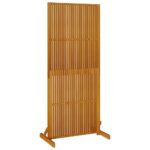 vidaXL Zástenná zástena na súkromie do interiéru/exteriéru 180,5 cm masívne akáciové drevo – Obrázok 6
