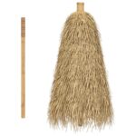 vidaXL Tiki slnečník s baldachýnom z banánového listu 150 cm bambus – Obrázok 10