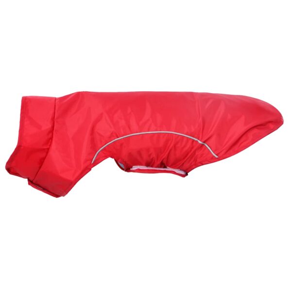vidaXL Pláštenka pre psa s reflexnými prúžkami, polyesterová, červená, XS – Obrázok 6