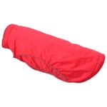 vidaXL Pláštenka pre psa s reflexnými prúžkami, polyesterová, červená, 4XL – Obrázok 8
